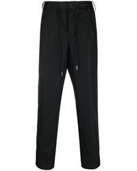 Sacai - Pressed-crease Drawstring-waist Trousers - Lyst