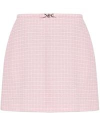 Versace - Geruite Mini-Rok - Lyst