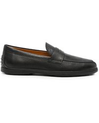 Tod's - Leather Loafers - Lyst