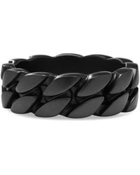 David Yurman - Curb Chain Ring 8Mm - Lyst
