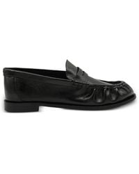 Rag & Bone - Lexi Ruched Leather Loafers - Lyst