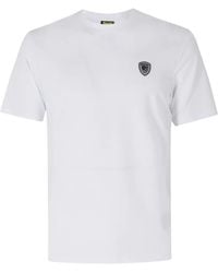 Blauer - Logo-Patch T-Shirt - Lyst