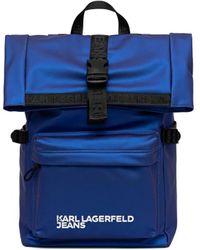 Karl Lagerfeld - Rucksack mit Rollverschluss - Lyst