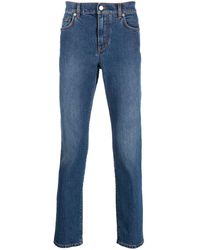 Moschino - Smile Slim-Fit-Jeans - Lyst
