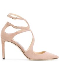 Jimmy Choo Escarpins Lancer 85 - Rose