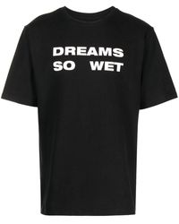 Liberal Youth Ministry - Dreams So Wet Slogan-print T-shirt - Lyst