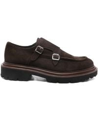 Marechiaro 1962 - Buckle Suede Monk Shoes - Lyst