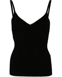 P.A.R.O.S.H. - Ribbed-Knit Top - Lyst