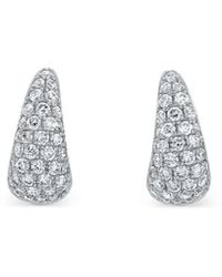 Anita Ko - 18K Diamond Baby Claw Earrings - Lyst