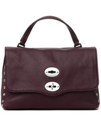 Zanellato - Sac À Main Postina En Cuir À Détails De Clous - Lyst