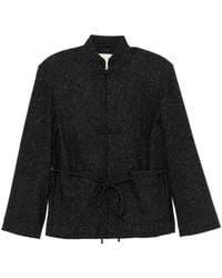 Samuel Guì Yang - Frog-Fastening Drawstring Jacket - Lyst