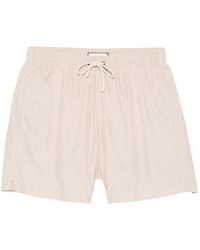 Canali - Drawstring Swim Shorts - Lyst