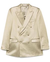 Fursac - Double-Breasted Blazer - Lyst