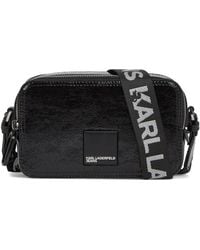 KARL LAGERFELD - Sac À Bandoulière À Logo - Lyst