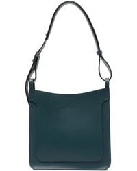 Longchamp - Small Le Foulonné Leather Shoulder Bag - Lyst