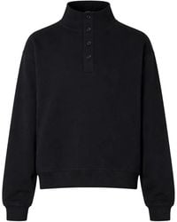 Entire studios - Buttoned Sweatshirt - Lyst