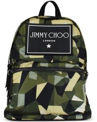 Jimmy Choo - Wilmer Camouflage Printed Backpack - Lyst