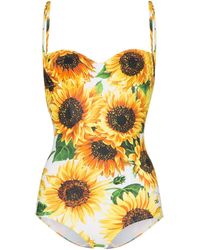 Dolce & Gabbana Maillot de bain à fleurs - Multicolore