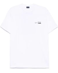 Paul & Shark - Ocean Print Cotton T-Shirt - Lyst