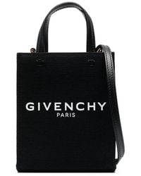 Givenchy - G Tote Mini Monogrammed Leather Tote - Lyst