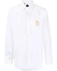 Billionaire - Silver Cut プリント シャツ - Lyst