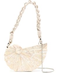 Isla - Engraved Mother-Of-Pearl Shoulder Bag - Lyst