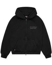 BROKEN PLANET - Logo-Detail Zip-Up Hoodie - Lyst