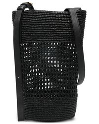 KHAITE - Small Billie Woven Shoulder Bucket Bag - Lyst