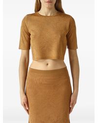 Twinset - Pointelle-Knit Damask-Pattern Skirts - Lyst
