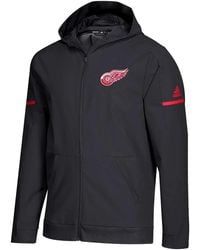 adidas - X Nhl Giacca Detroit Wings Con Cappuccio E Zip - Lyst