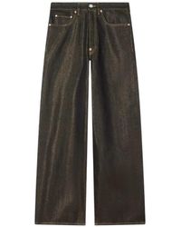 KENZO - Five-Pockets Wide-Leg Jeans - Lyst