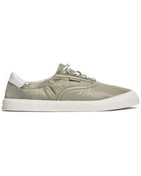 Moncler - Quilted Panelled Sneakers - Lyst