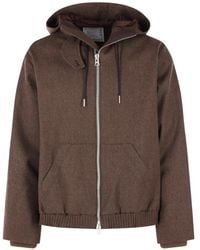 Sacai - Veste Zippée À Capuche - Lyst