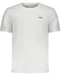 Fila - Logo-Print T-Shirt - Lyst