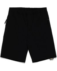 Aspesi - Linen Garment Dyed Shorts - Lyst