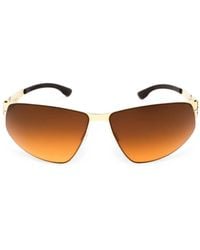 Ic! Berlin - Geometric-Frame Sunglasses - Lyst