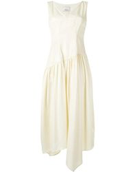 3.1 Phillip Lim - Asymmetric-Hem V-Neck Dress - Lyst