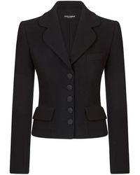 Dolce & Gabbana - Dolce Single-Breasted Blazer - Lyst