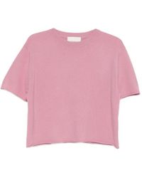 Lisa Yang - Cila Short-Sleeve Sweater - Lyst