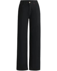 BOSS - Straight-Leg Jeans - Lyst