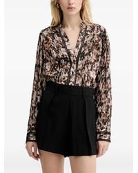 Guess - Blusa Con Botones - Lyst
