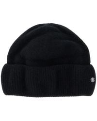 Helen Kaminski - Ribbed Logo-Plaque Beanie - Lyst