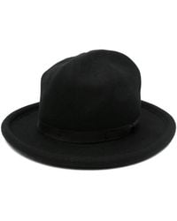Yohji Yamamoto - Wool-Felt Fedora - Lyst