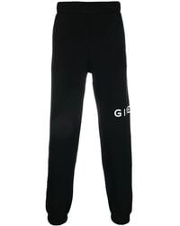 Givenchy - Pantalones De Chándal Con Logo Estampado - Lyst