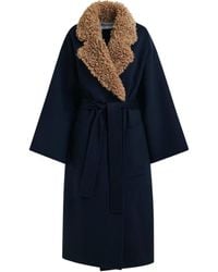 Essentiel Antwerp - Mantel Aus Faux Fur - Lyst