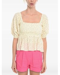 Notes Du Nord - Floral-Print Blouse - Lyst