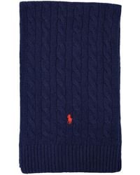 Polo Ralph Lauren - Scarf Classic Wool Blend Accessories - Lyst