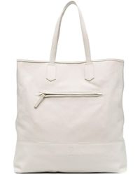Eleventy - Perforated Rectangular-shaped Tote Bag - Lyst