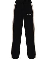 Palm Angels - Logo-Embroidered Stripe-Logo Track Pants - Lyst