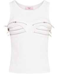 Martine Rose - Zip Tank Top - Lyst